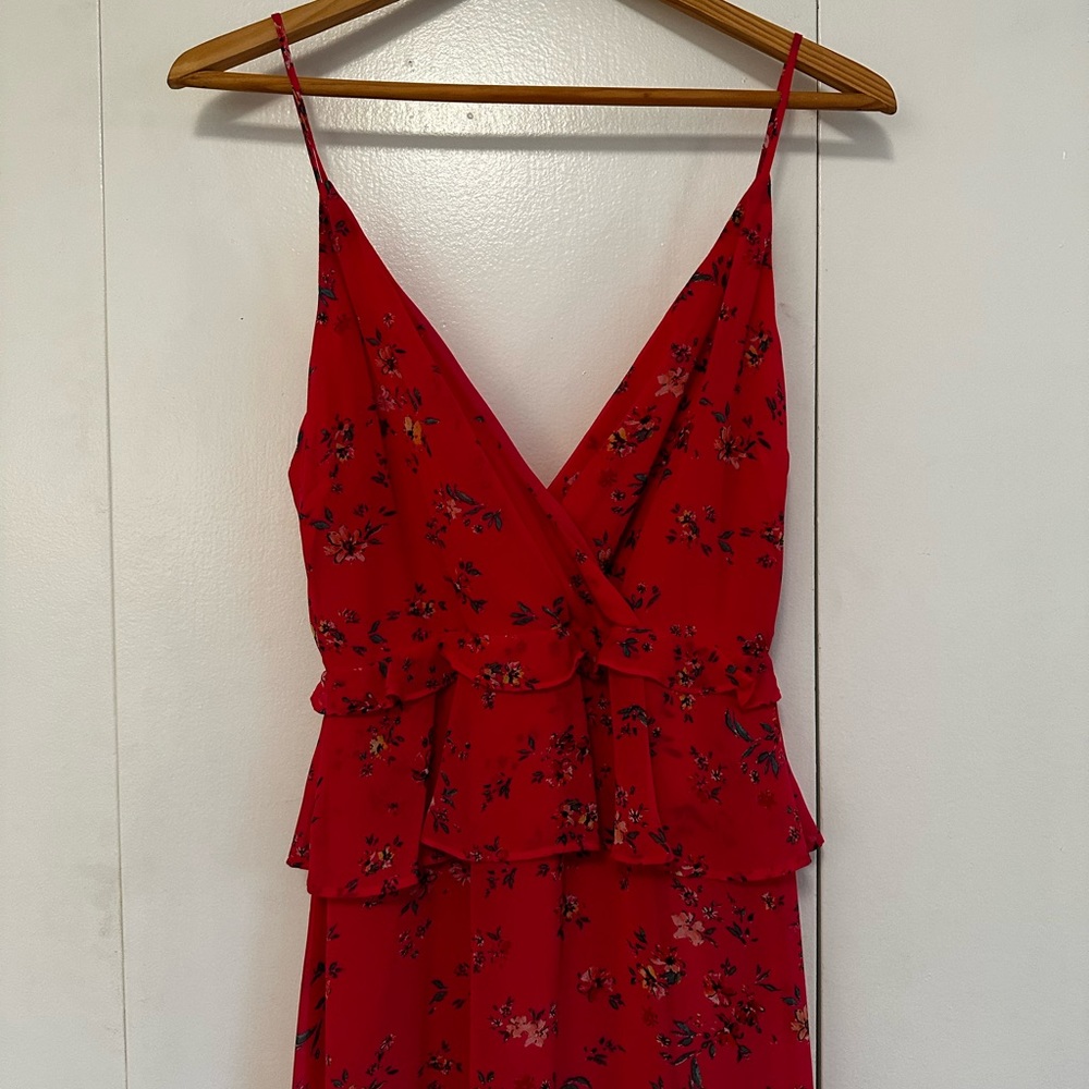 Lulu’s Floral Tiered Maxi Dress